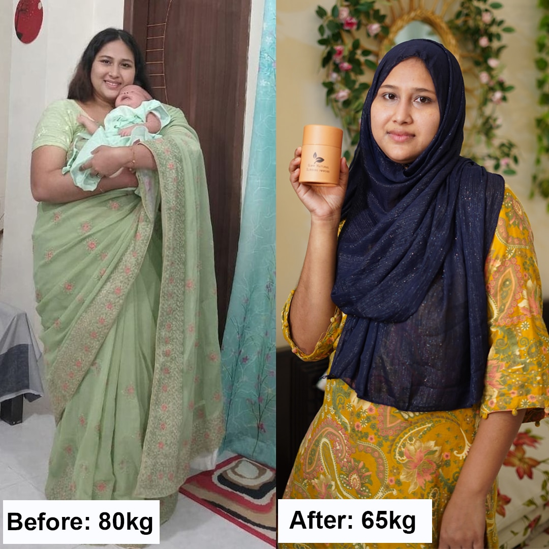 Before & After Weight Loss | Tahmina Jahan | Glow Natural Slimming Powder | Inner Flourish