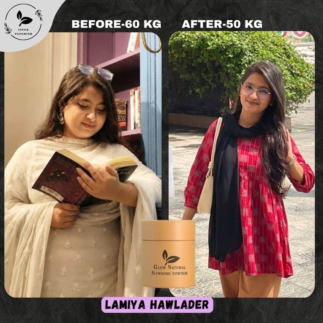 Inner Flourish | Glow Natural Slimming Powder | Lamia Hawlader Before & After | Bangla