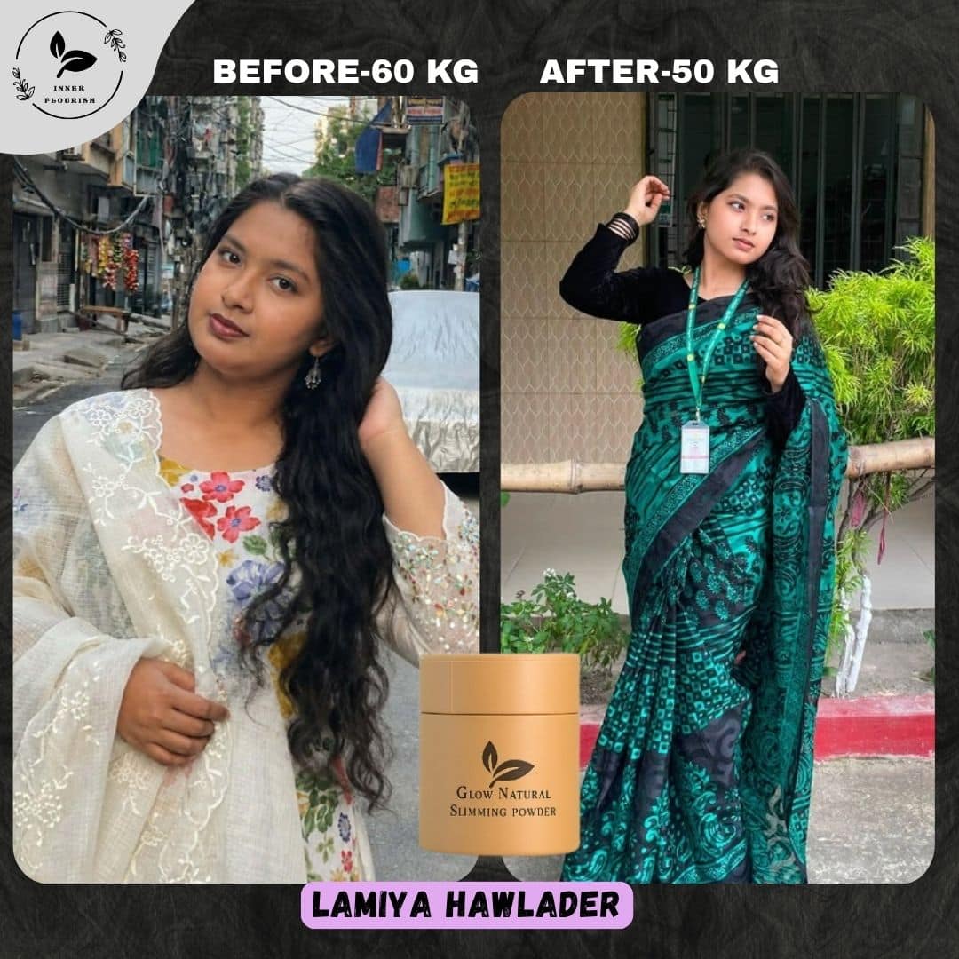 Inner Flourish | Glow Natural Slimming Powder | Lamia Hawlader Before & After | Bangla
